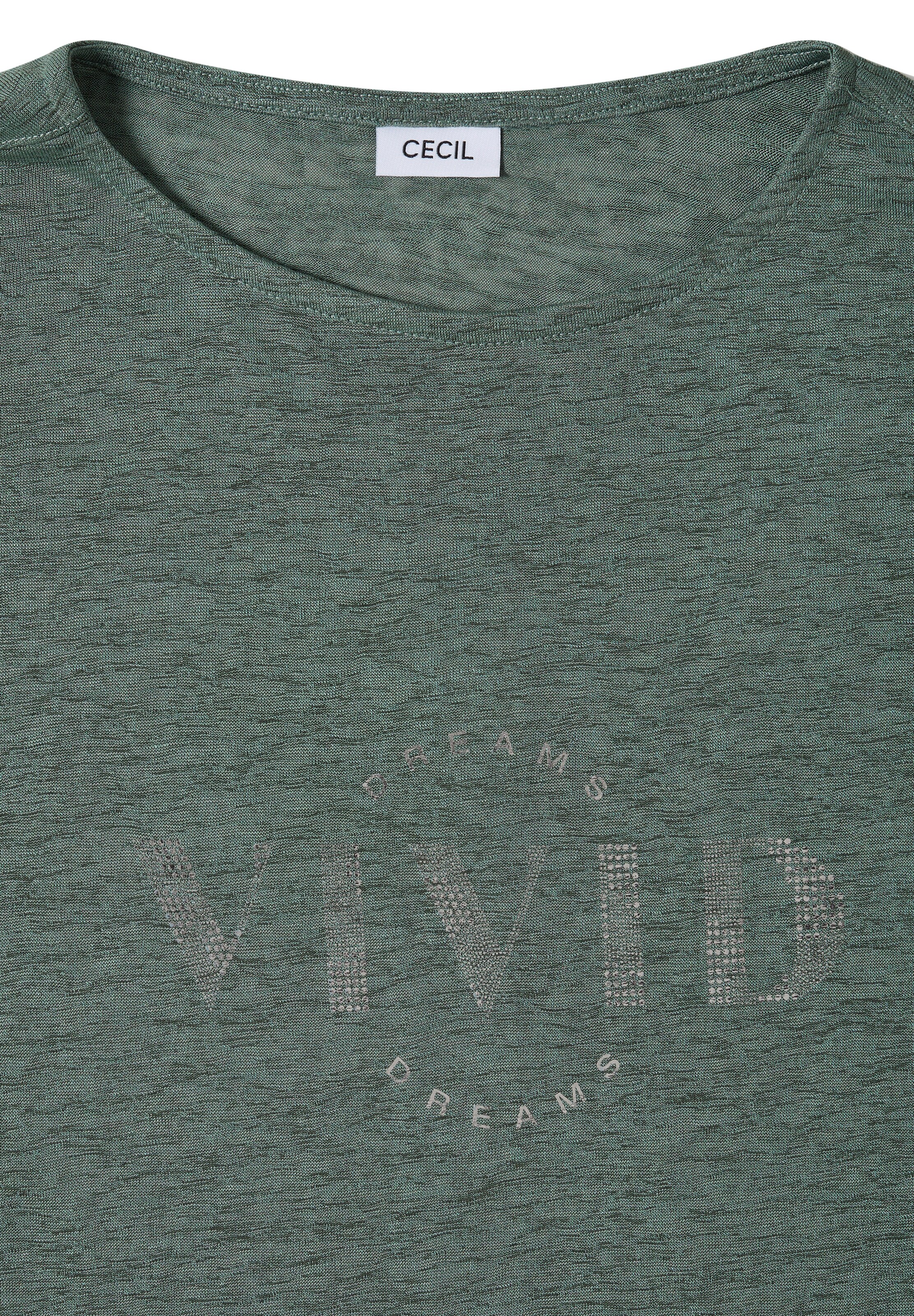 CECIL T-Shirt in Grün
