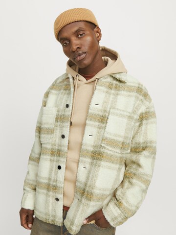 Veste mi-saison JACK & JONES en blanc