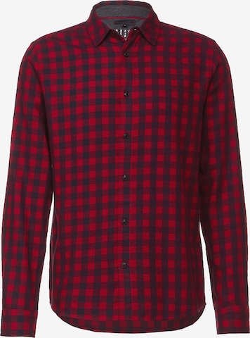 Street One MEN Button Up Shirt in Red: front