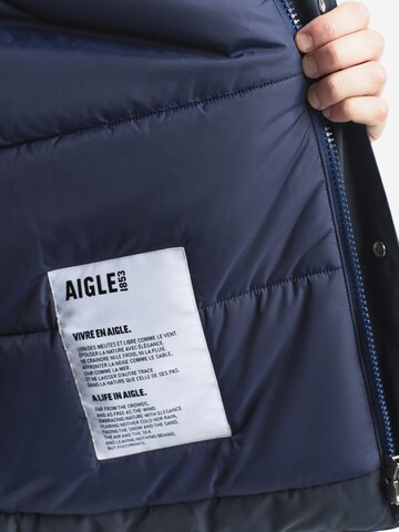 AIGLE Between-Seasons Parka in Blue