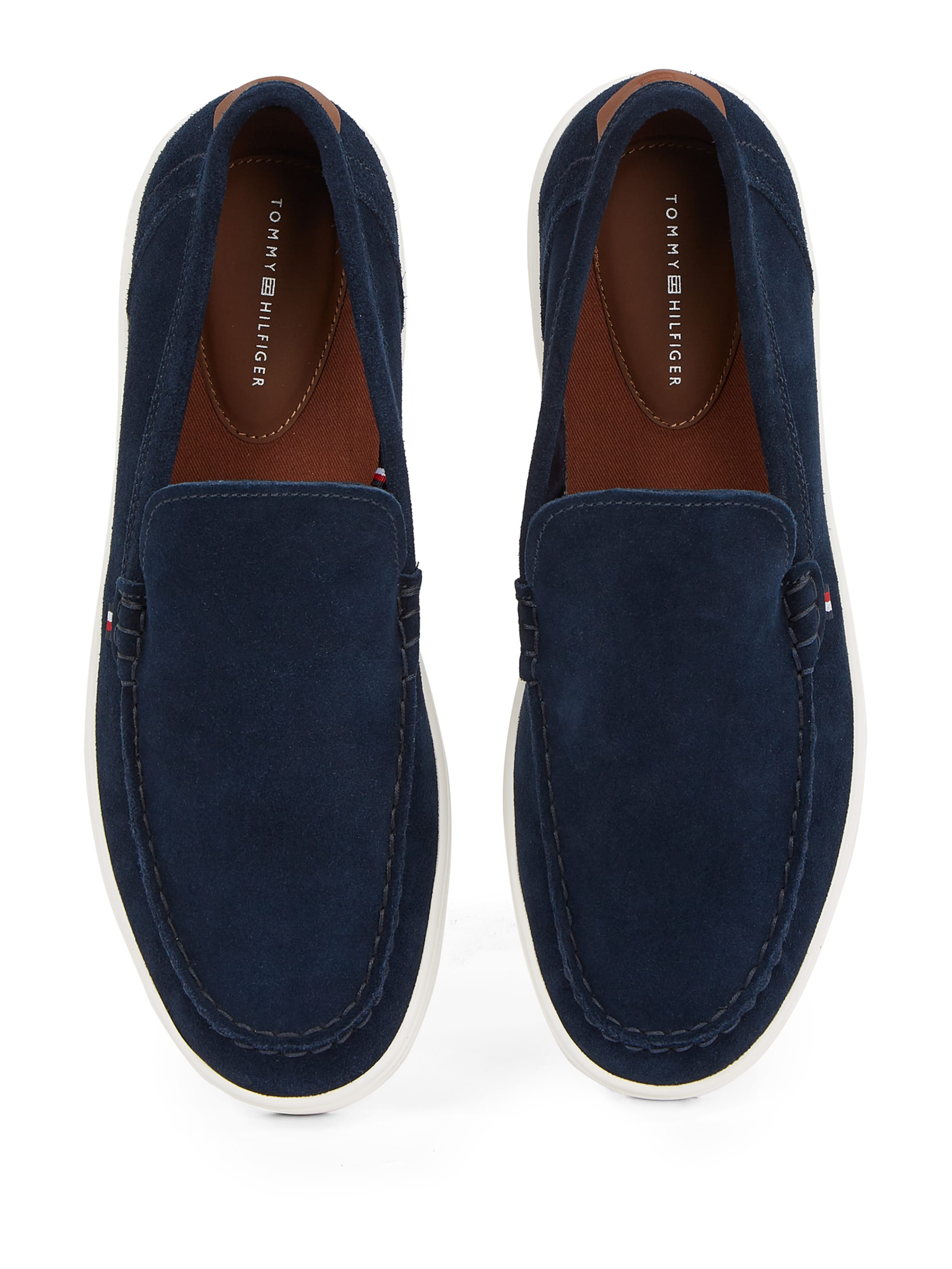 TOMMY HILFIGER Slipper in Blau