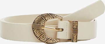 MANGO Belt in Beige: front