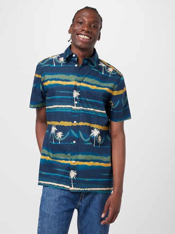 ESPRIT - Regular Fit Camisa em azul: frente