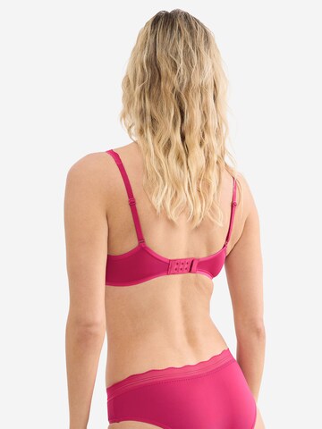SLOGGI T-Shirt Soft-BH ' Blue GO Blush ' in Pink