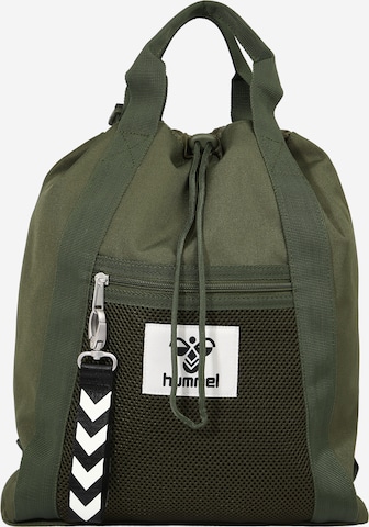 Hummel - Bolsa de deporte en verde: frente