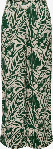 JDY Wide leg Broek 'NILE LIFE' in Groen: voorkant