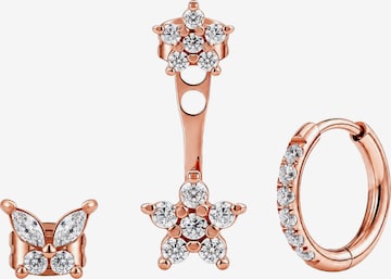 Boucles d'oreilles GOOD.designs en or : devant