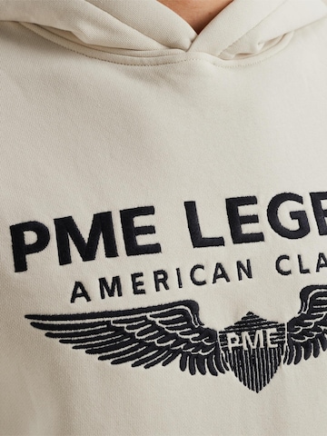 Felpa 'PME LEGEND - Hoodie with logo' di PME Legend in bianco