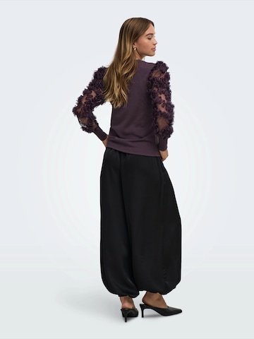 JDY Sweatshirt 'JDYFAIRVIEW' in Purple