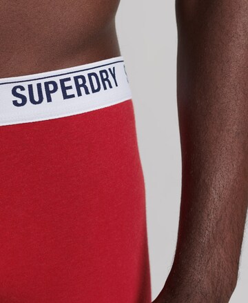 Superdry - Calzoncillo boxer en rojo
