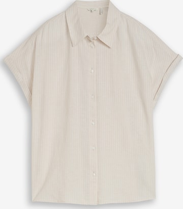 Chemisier TOM TAILOR en gris : devant