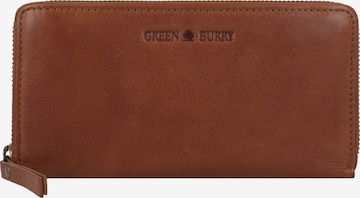 GREENBURRY Wallet 'Colombiana' in Brown: front