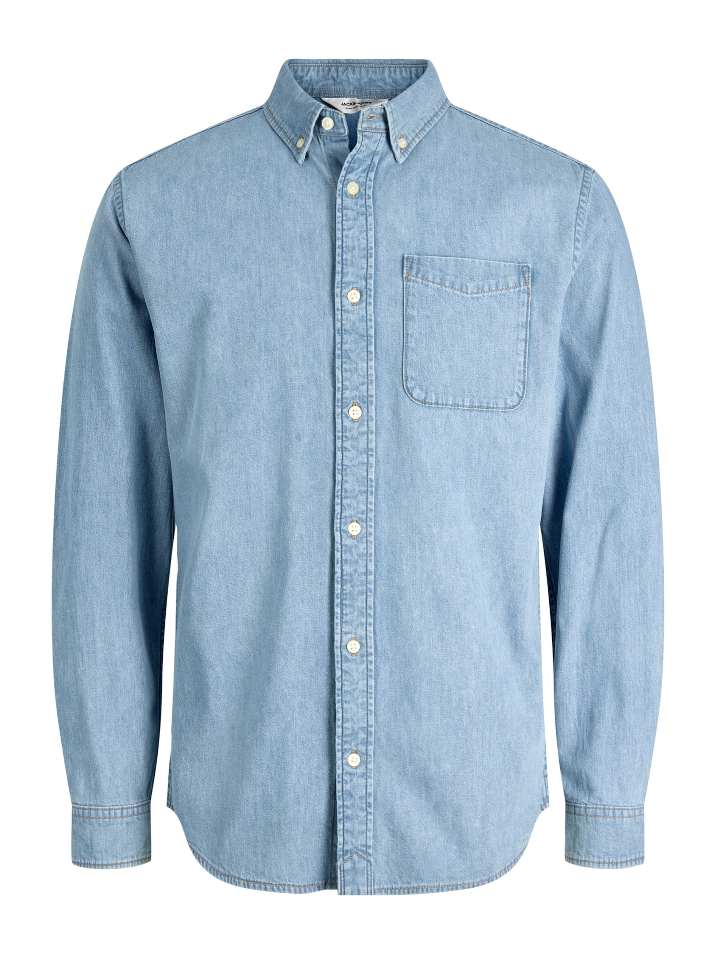 Regular fit Camicia 'JJEBROOK' di JACK & JONES in blu: frontale