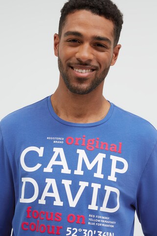 CAMP DAVID Shirt in Blue