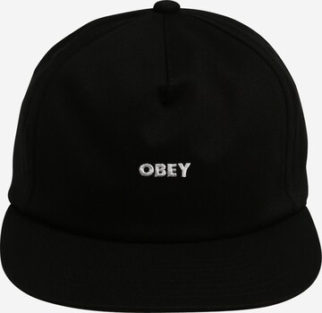 Obey Cap in Black