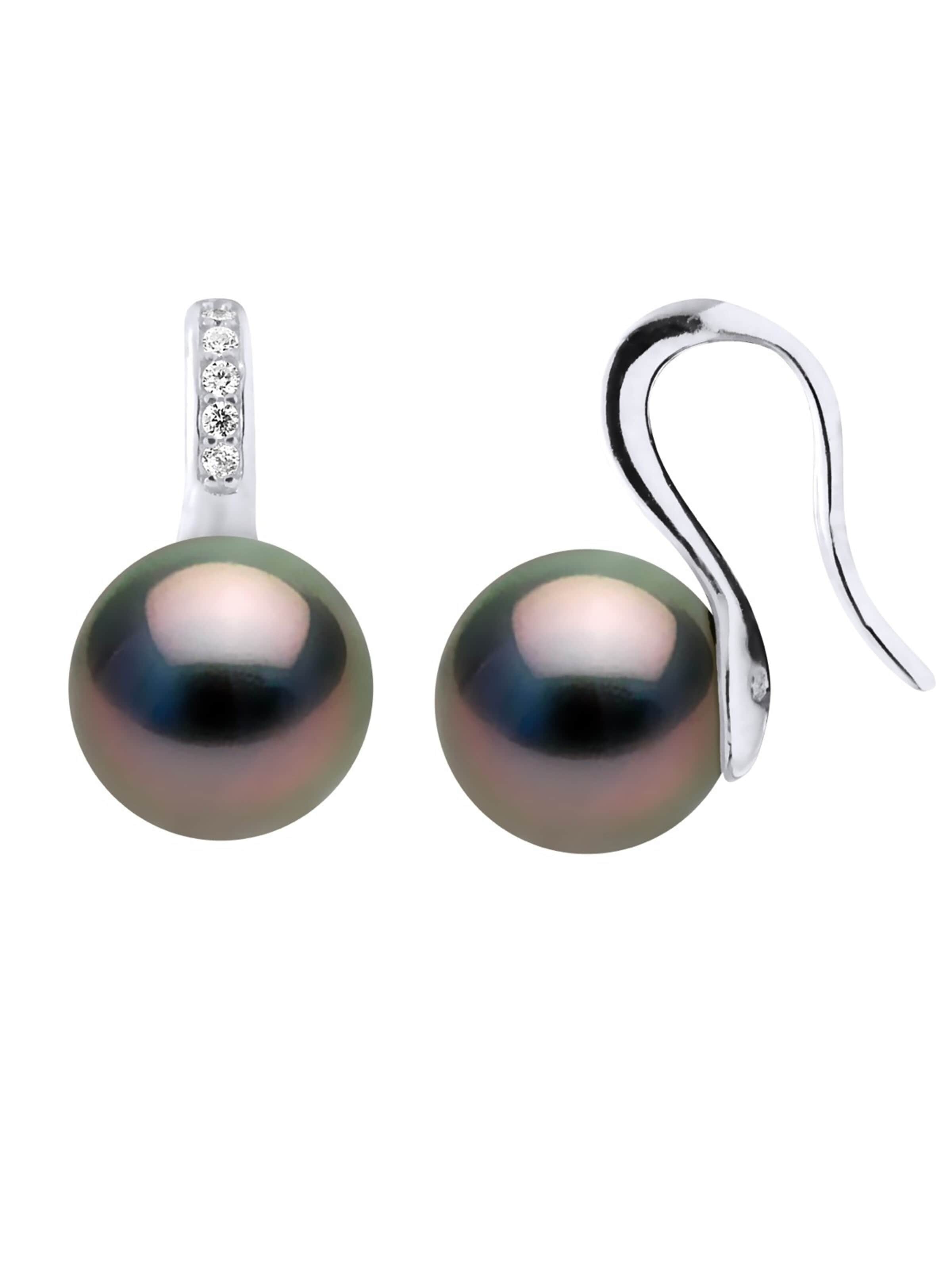 Ateliers Saint Germain Earrings 'KONDAKA' in Black: front