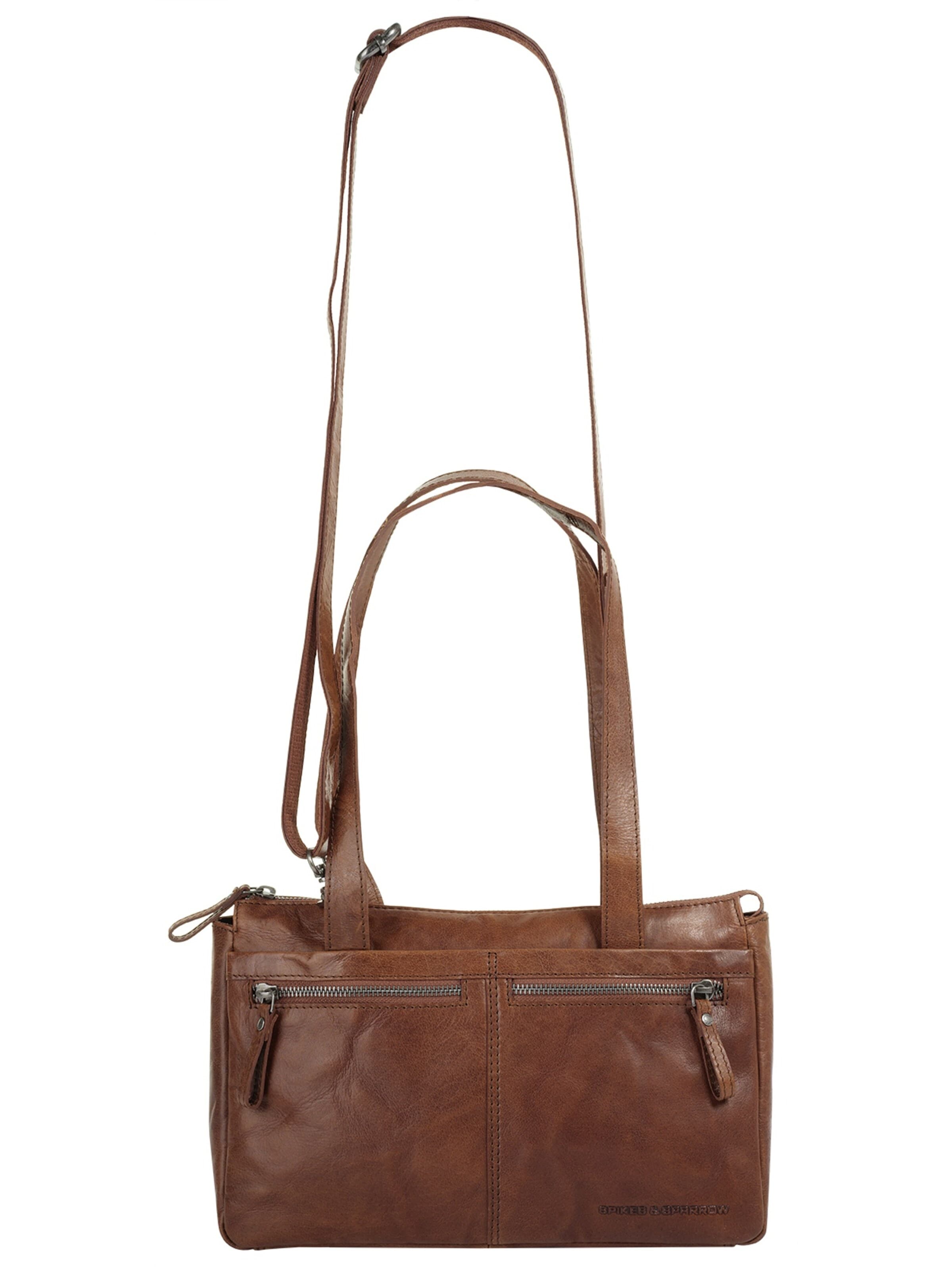 Spikes & Sparrow Handtas in Bruin