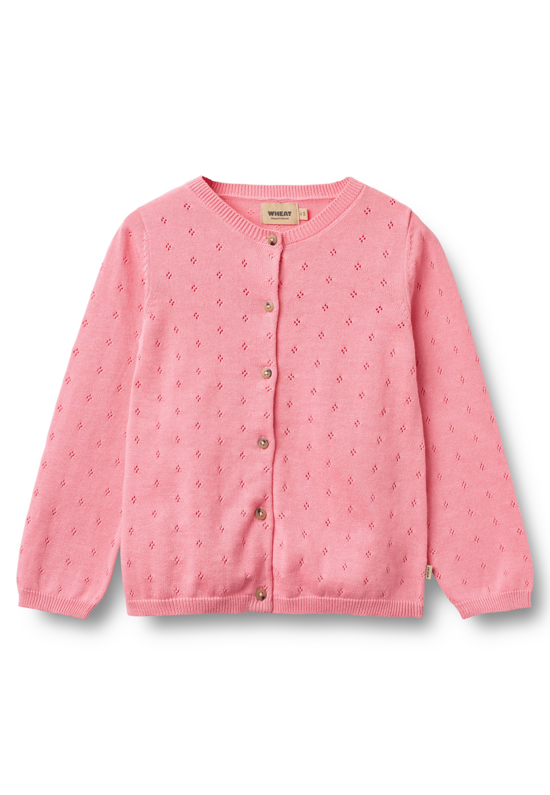WHEAT Knit Cardigan 'Maia' in Pink: front