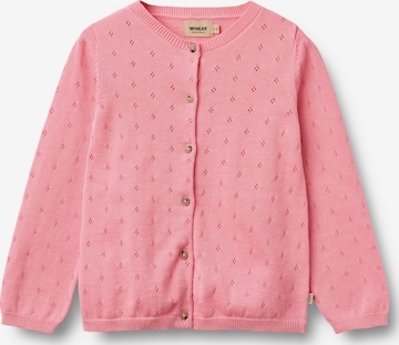 WHEAT Strickjacke 'Maia' in Pink: Vorderseite