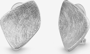 Quinn Earrings in Silver: front