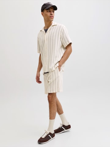 balta JACK & JONES Laisvas Kelnės 'JPSTJAIDEN'