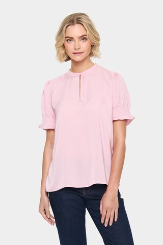 SAINT TROPEZ Blouse 'Nunni' in Roze: voorkant