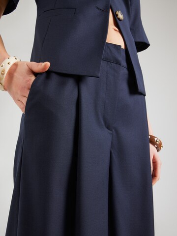 Noella Широкий Брюки со складками 'Kazia' в Синий