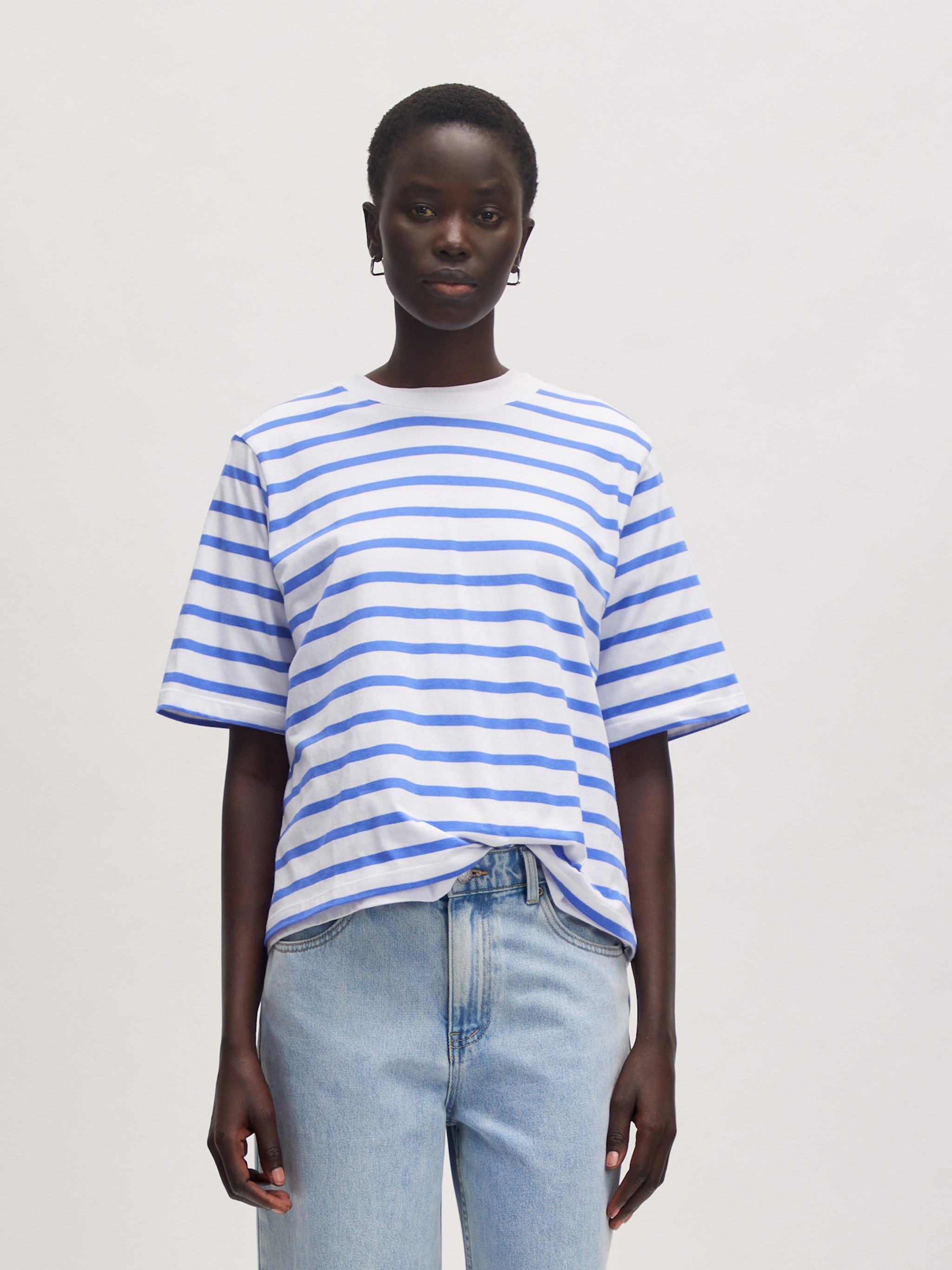 EDITED Productos Camiseta 'Nola' azul