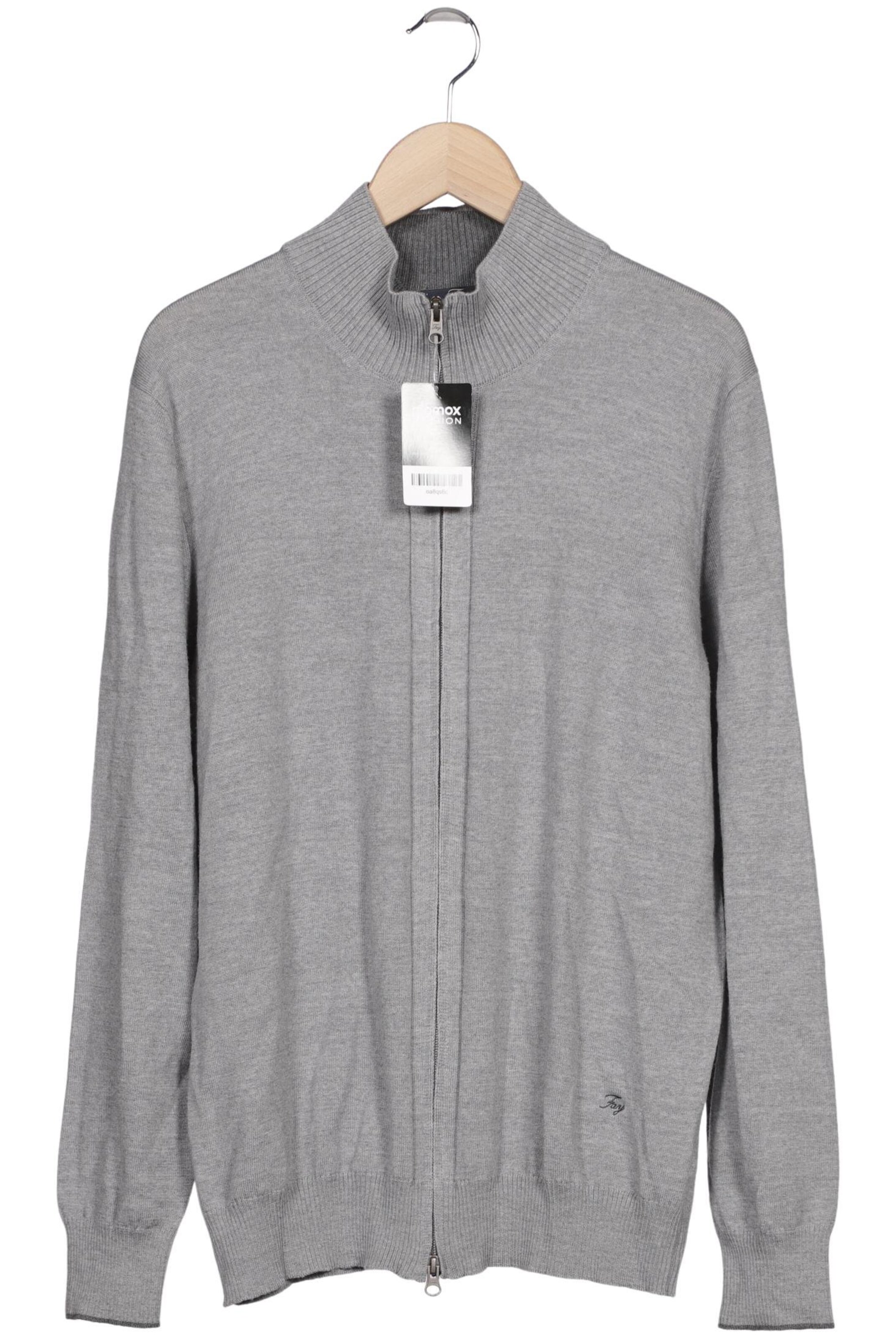 Fay Strickjacke in L-XL in grau, Produktansicht