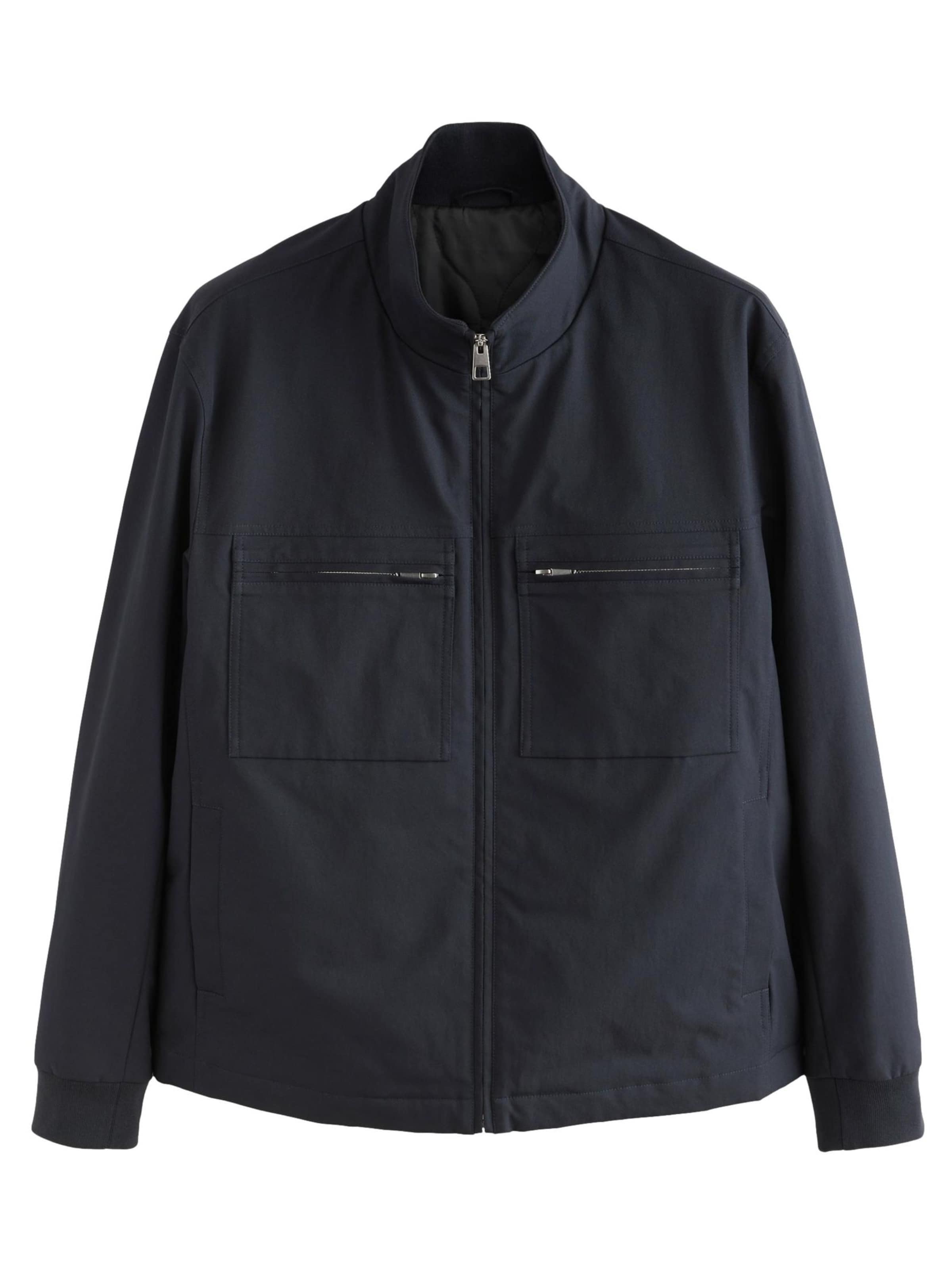 Next Jacke in Blau: Vorderseite