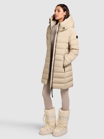 khujo Wintermantel 'Nekar' in Beige