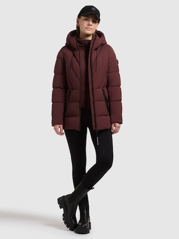 khujo Winterjacke 'Rabb' in Rot