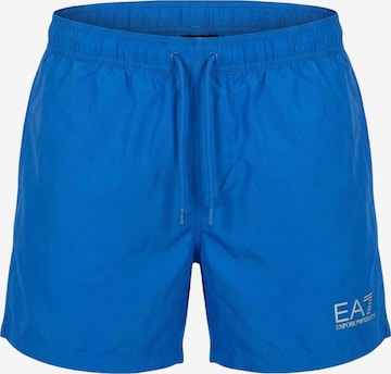 EA7 Emporio Armani Swimming shorts in Blue: front