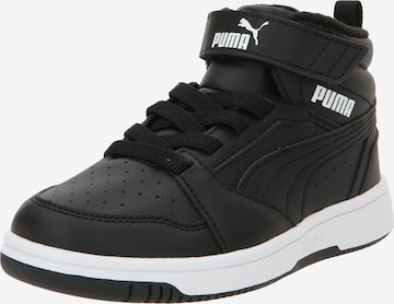 PUMA - Zapatillas deportivas 'Rebound V6' en negro: frente