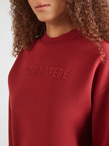 PATRIZIA PEPE - Sudadera en rojo