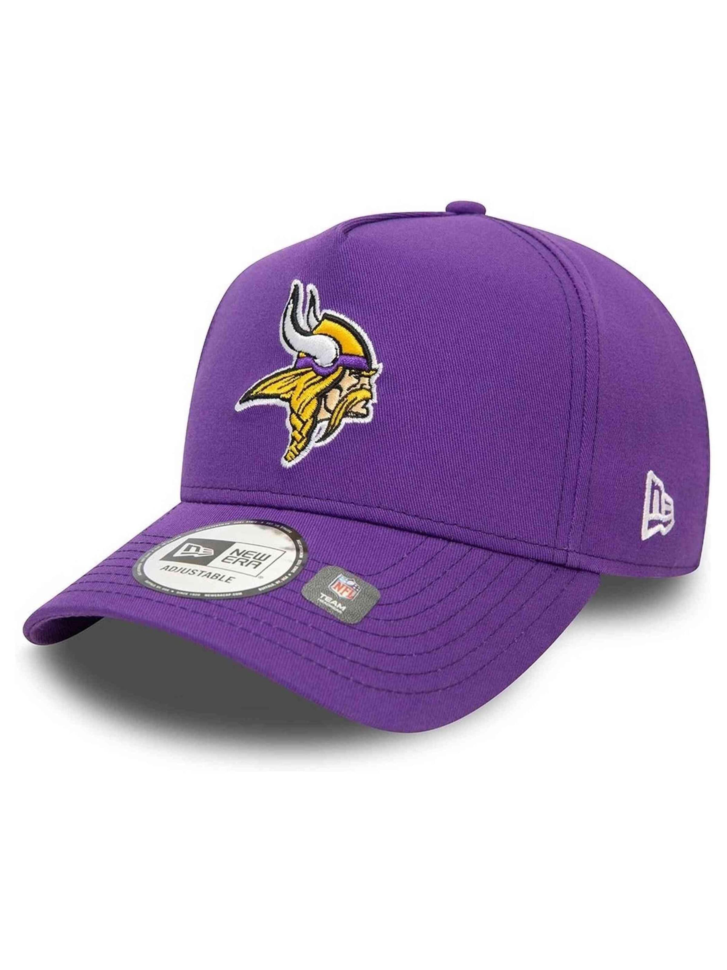 Cappello da baseball sportivo 'Minnesota Vikings 9FORTY' di NEW ERA in lilla: frontale