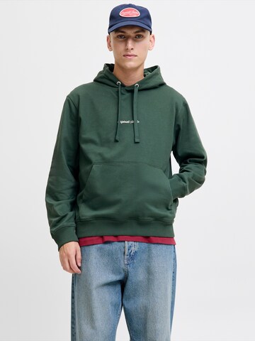 JACK & JONES Sweatshirt 'JORNORREBRO' in Grün: Vorderseite