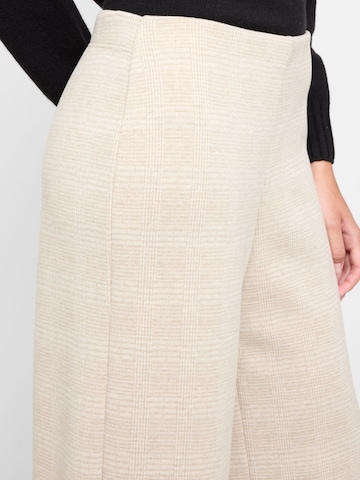 CALZEDONIA Wide leg Pants in Beige