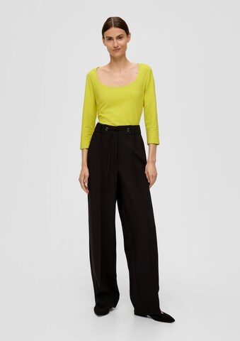 s.Oliver BLACK LABEL Shirt in Yellow