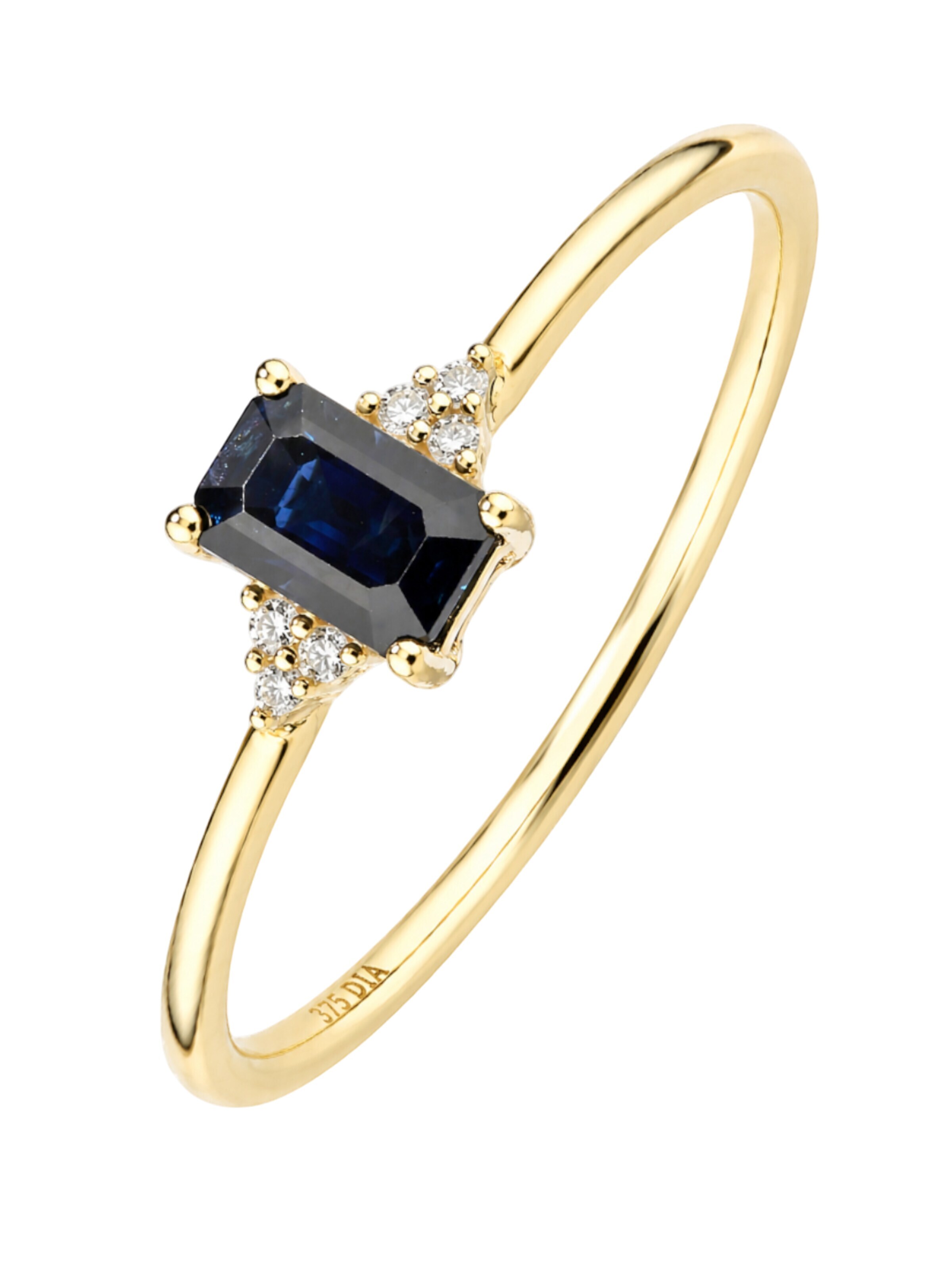 DIAMANT LETERNEL Ring in Gold: front