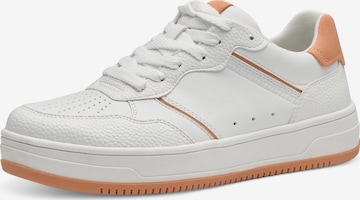 Tamaris Sneakers laag in Wit: voorkant