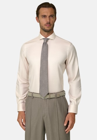 Boggi Milano Overhemd in Beige: voorkant