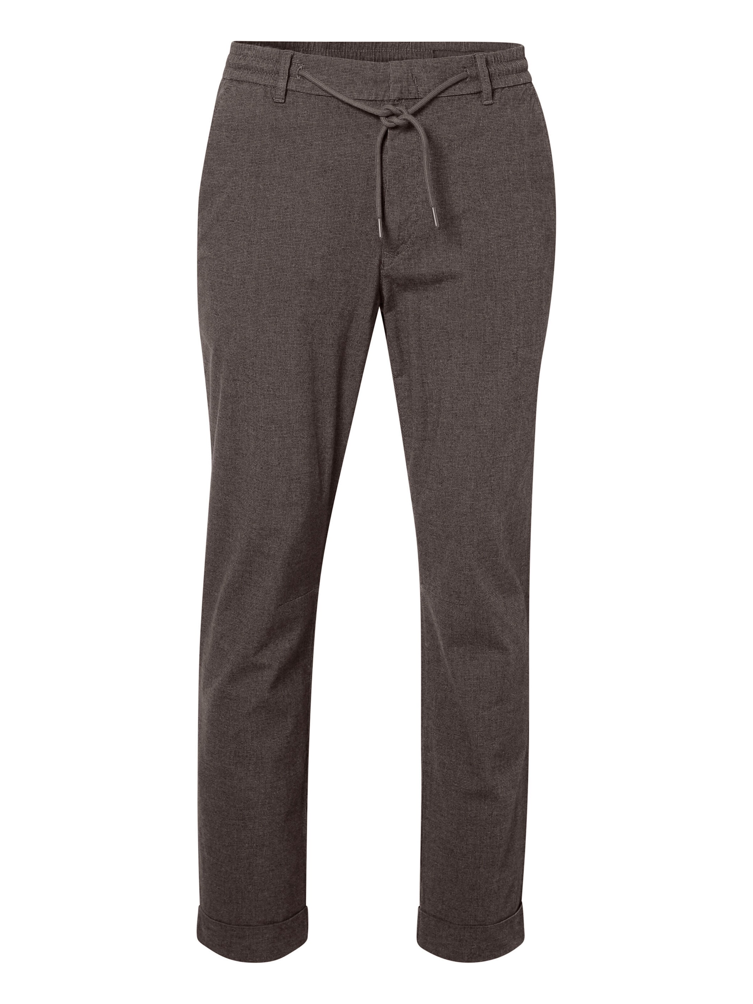 PIERRE CARDIN Regular Chino trousers 'Chambery' in Brown: front