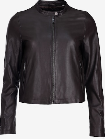 Maze Between-season jacket in Brown: front