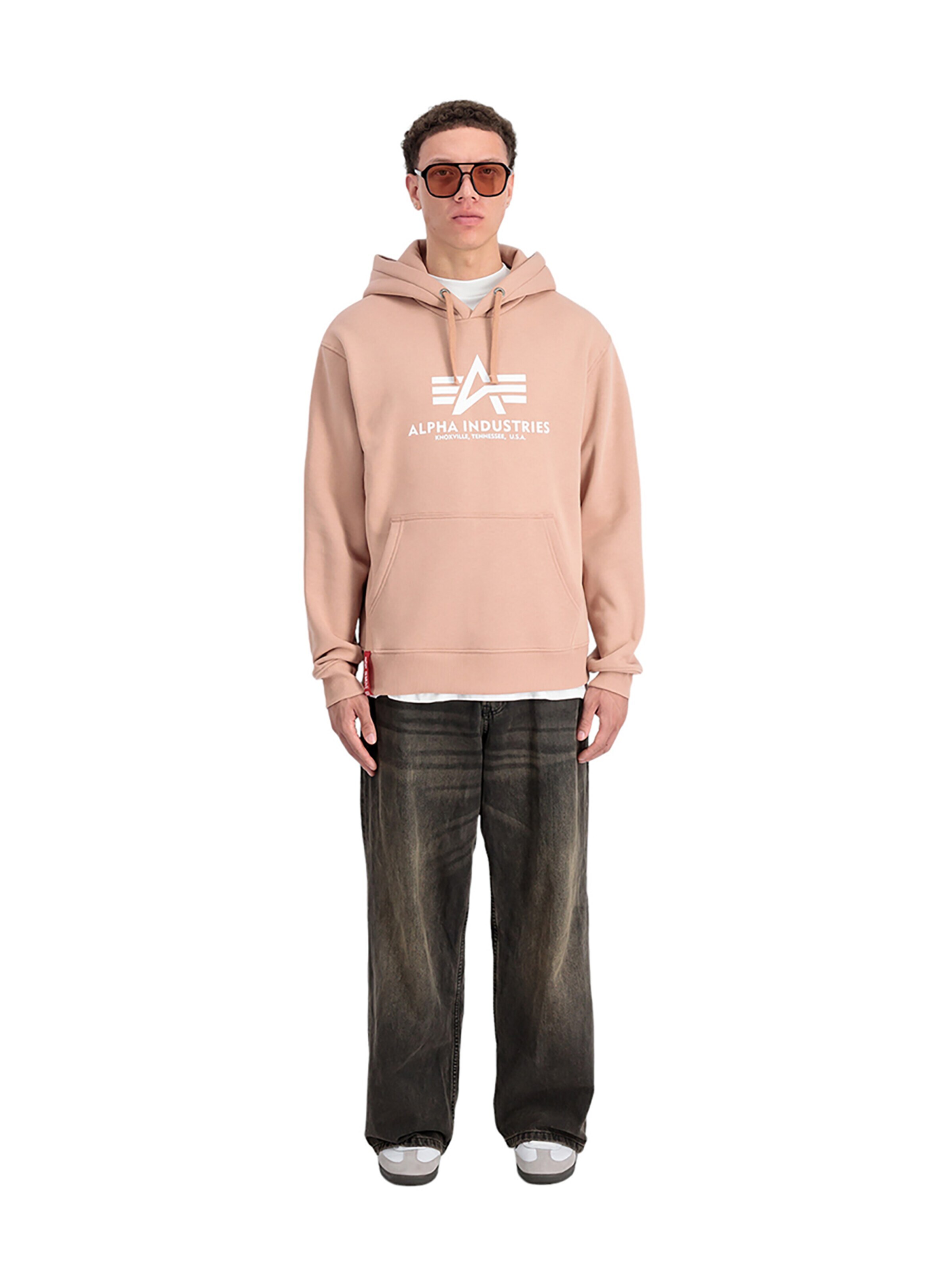 ALPHA INDUSTRIES Sweatshirt 'Basic' in Orange
