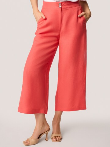Wide leg Pantaloni di Quiosque in arancione: frontale