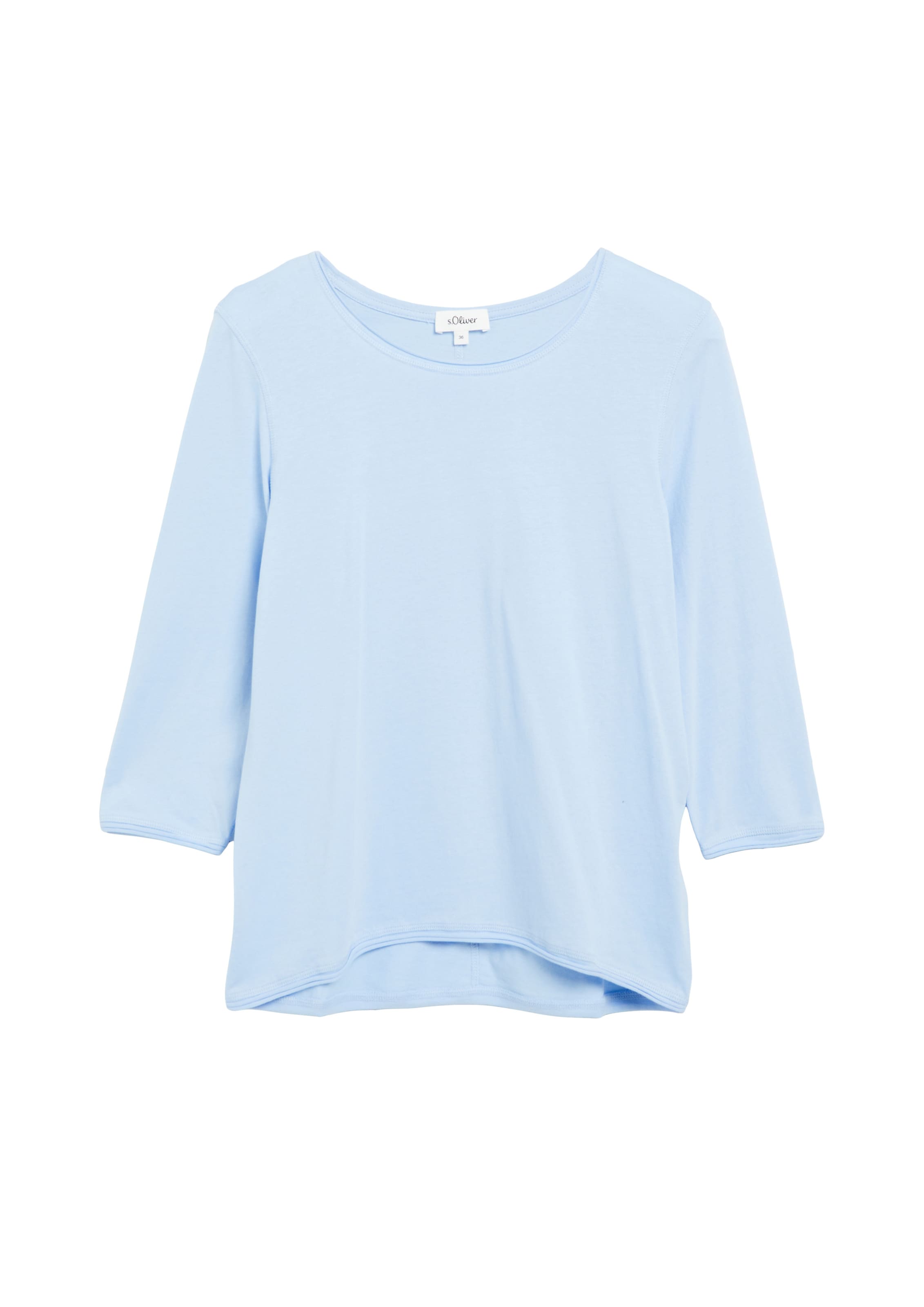 s.Oliver Shirt in Blauw: voorkant