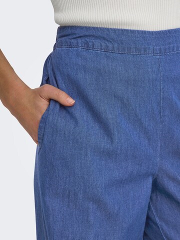 ONLY Wide leg Trousers 'ONLNova' in Blue