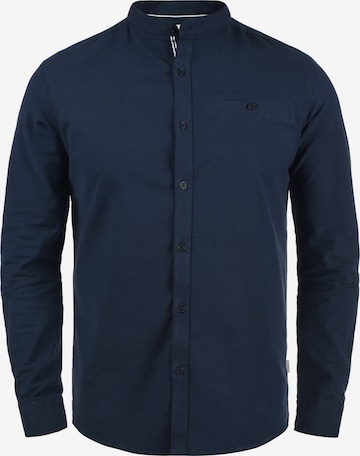 !Solid Slim Fit Hemd in Blau: predná strana