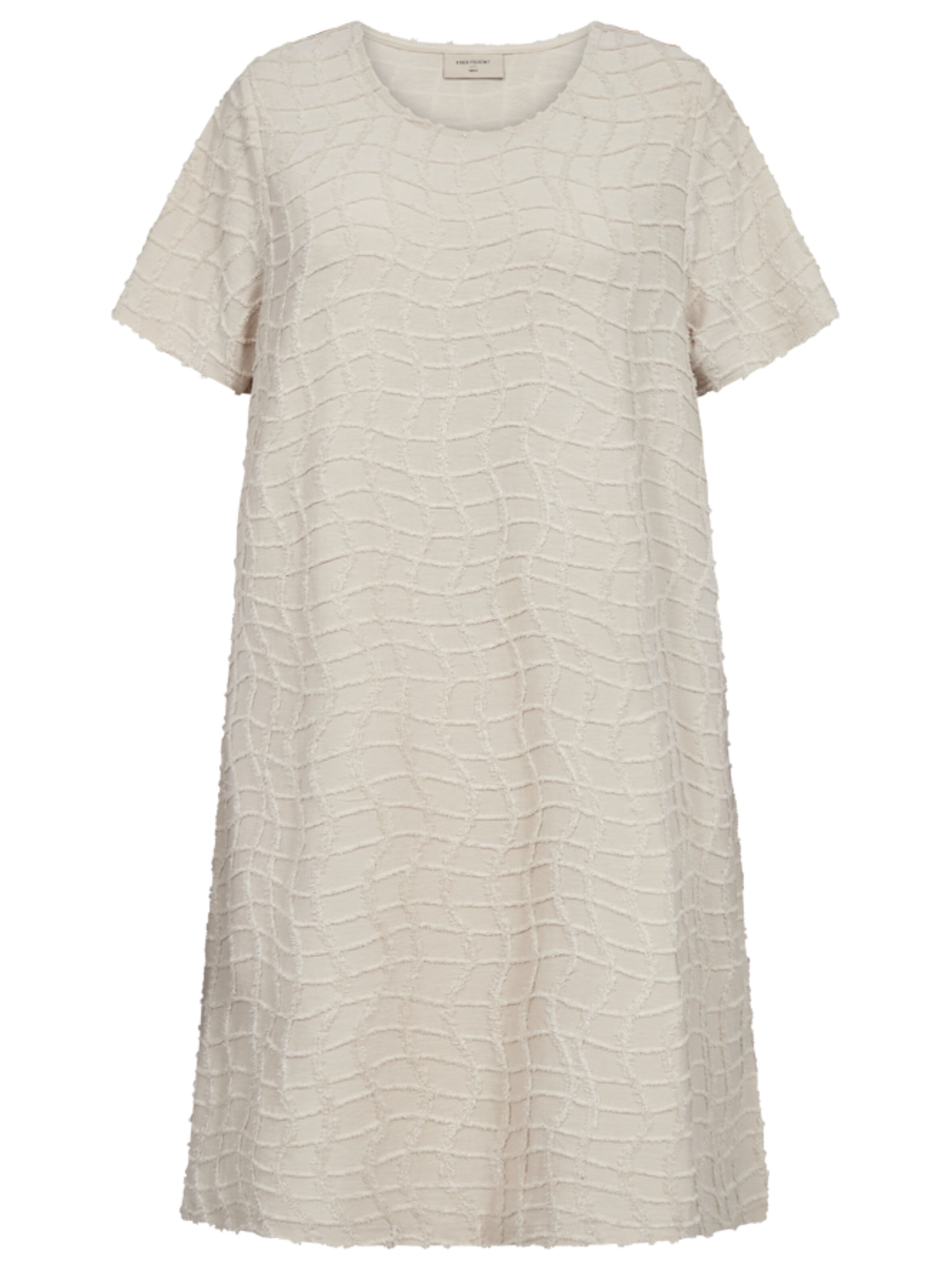 Freequent Jurk 'FQAlfi jurk moonbeam' in Beige: voorkant